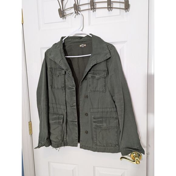 Urban Outfitters Ecote Size Small Jacket Military Utility Army Reputation Era - Picture 7 of 12